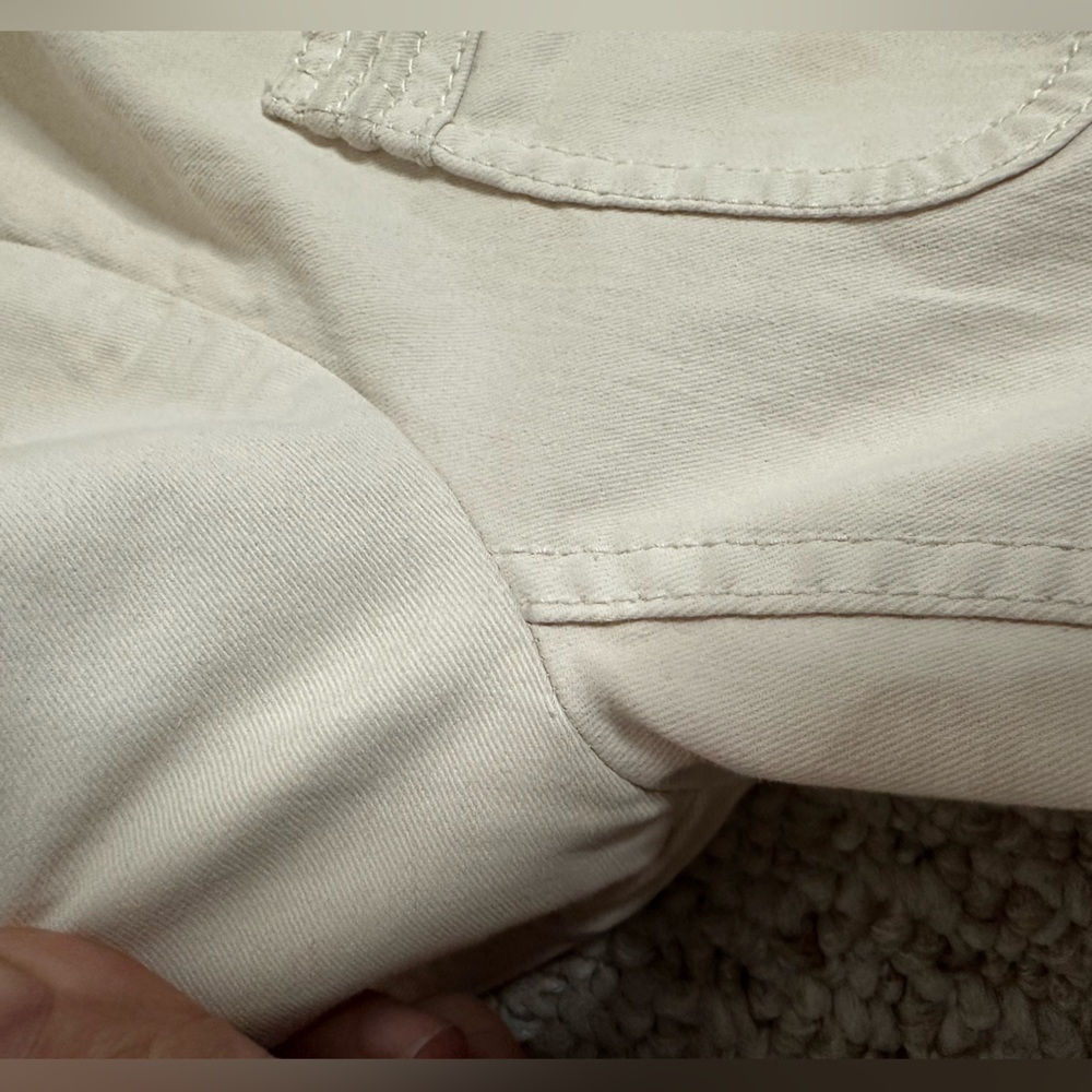 Banana Republic Cream Blazer with Notched Lapel and Tailored Fit size 6 - Picture 10 of 12